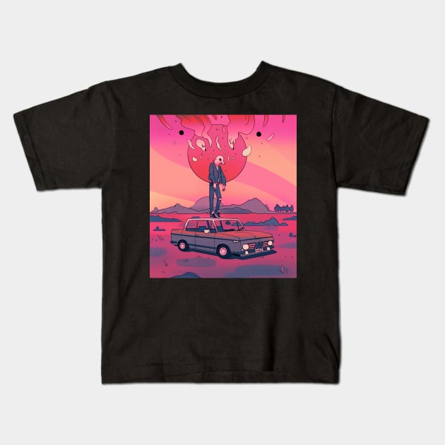 Endless Summer Kids T-Shirt by ludicneeds